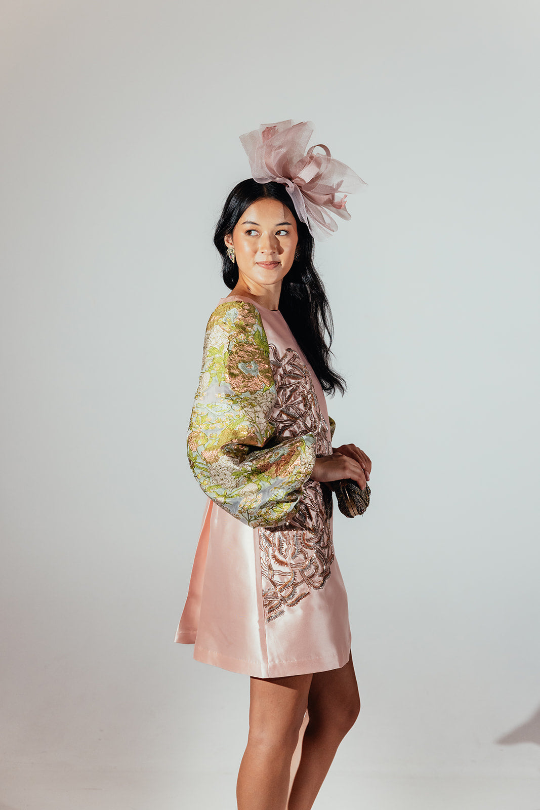 Hana Paisley Clutch