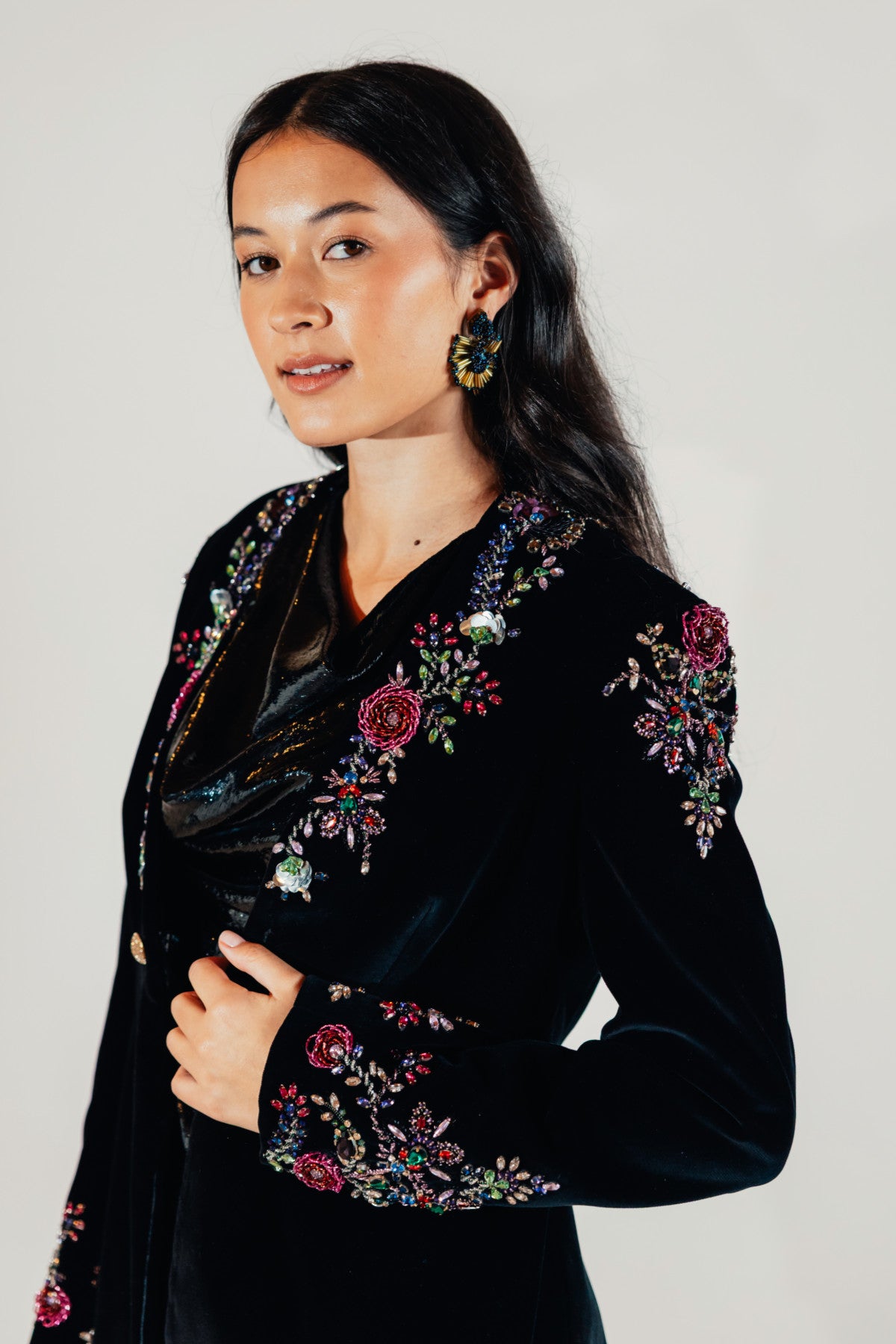 Elsa Velvet Tailored Jacket