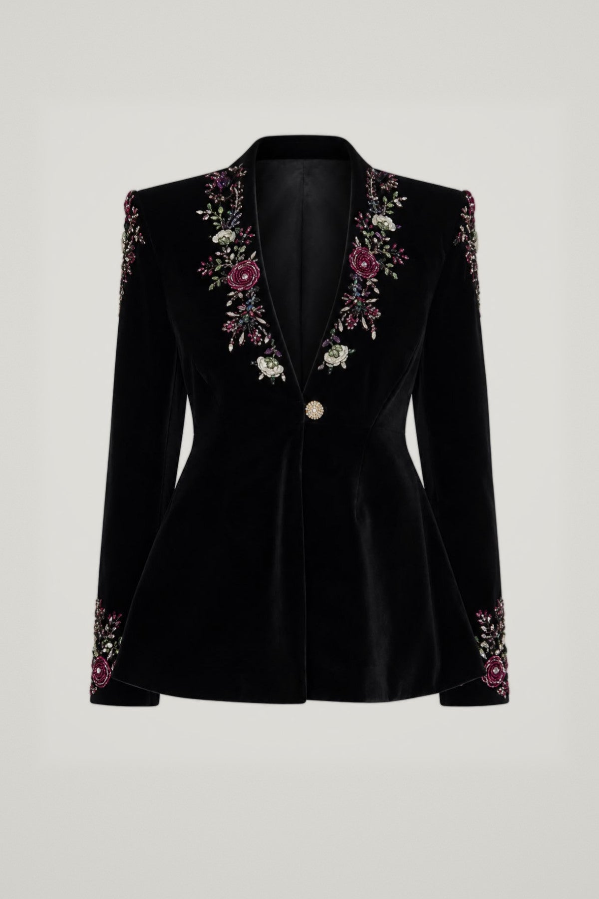 Elsa Velvet Tailored Jacket
