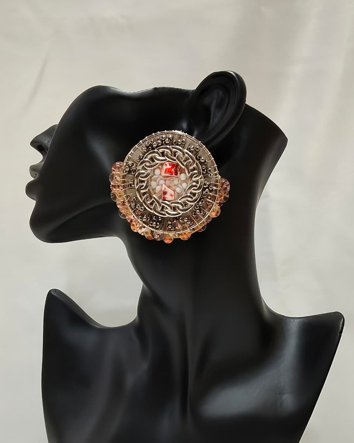 Sakura Coral Earring