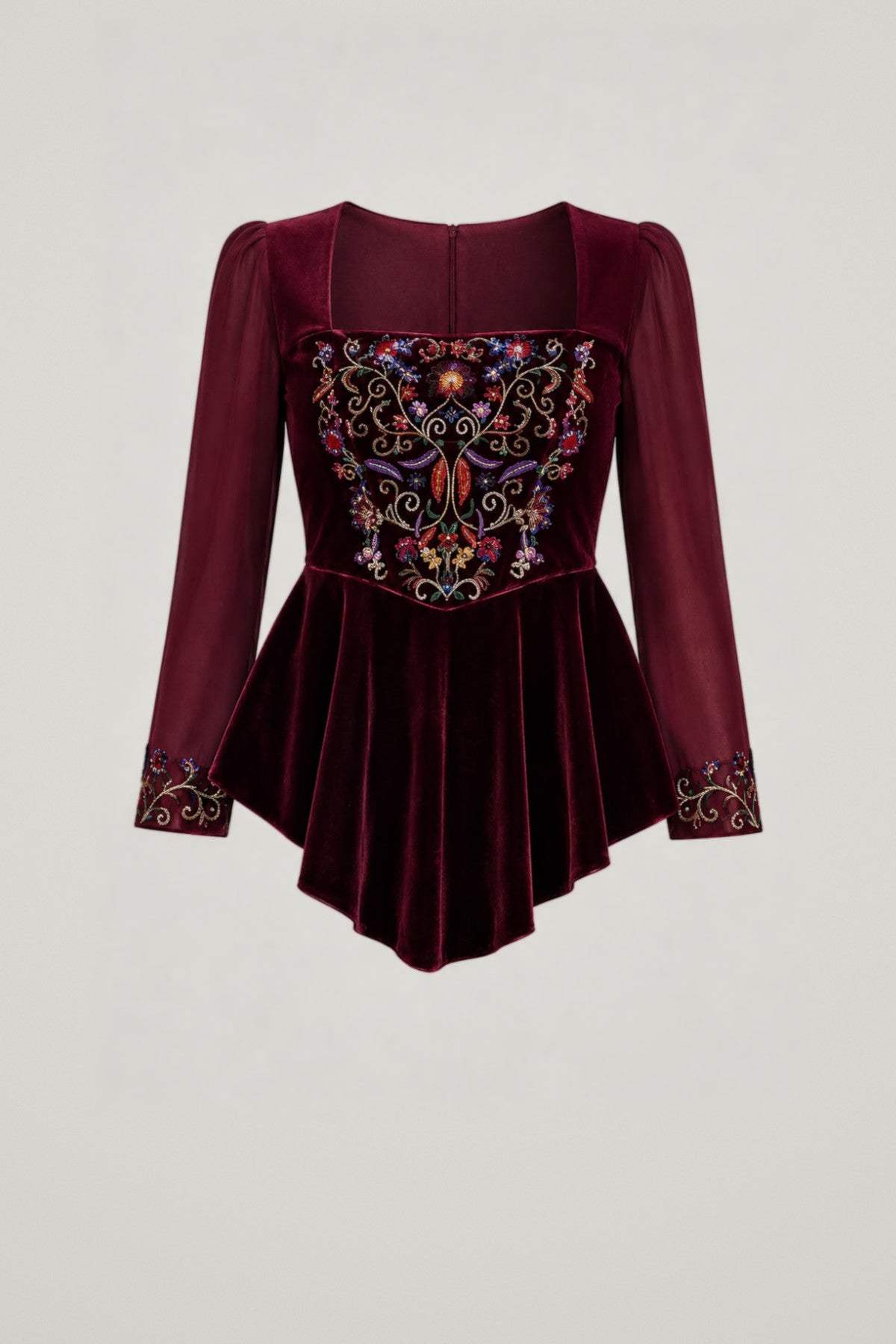 Sasha Peplum Top